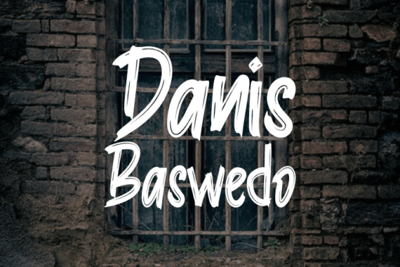 Danis Baswedo: A Captivating Display Typeface