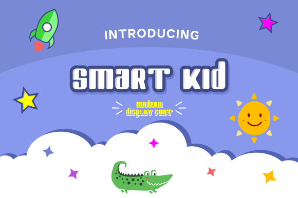 Discover Smart Kid: A Modern Font for Creative Projects