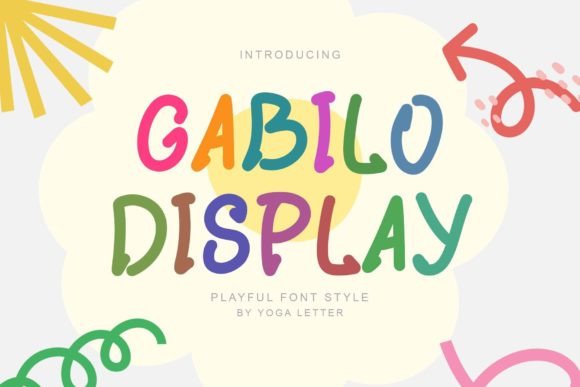 Gabilo Display: A Playful Font for Creative Projects