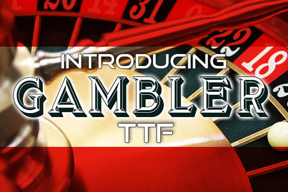 Gambler: A 3D Display Font for Bold Creative Projects