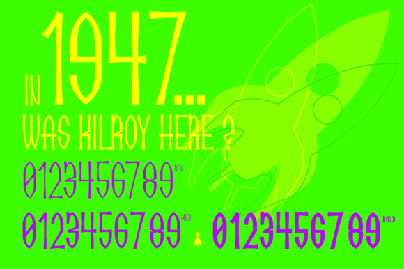 Obed: A Cool and Quirky Display Font