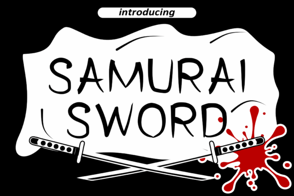 Samuraisword: A Bold Display Font for Impactful Design
