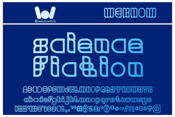 Science Fiction Font: A Modern Display Typeface for Creative Projects