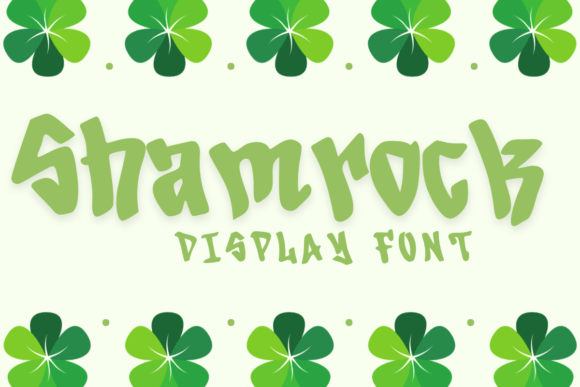 Shamrock Font: Whimsical Charm for Creative Projects